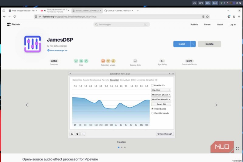 แอพฟรีที่ปฏิวัติประสบการณ์เสียง Linux ของฉัน 