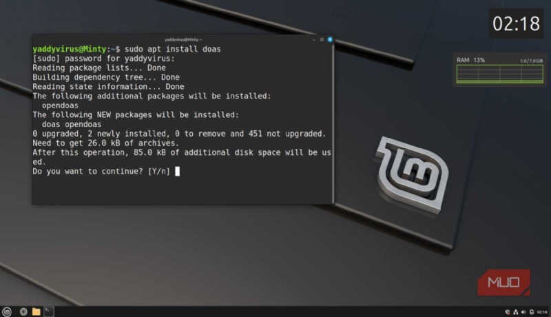 จาก sudo ถึง doas:ลดความซับซ้อนของสิทธิ์ Linux เพื่อความปลอดภัยที่ดีขึ้น 