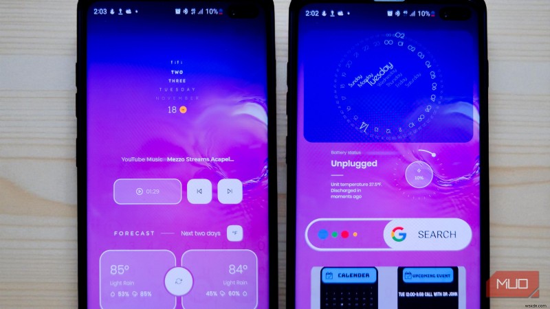 สร้างแดชบอร์ด Android ส่วนบุคคลบนหน้าจอหลักของคุณ—แอปฟรี 