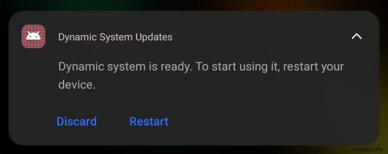 คำอธิบายการอัปเดตระบบแบบไดนามิก:การติดตั้ง Android เวอร์ชันล่าสุดเป็น Guest OS 
