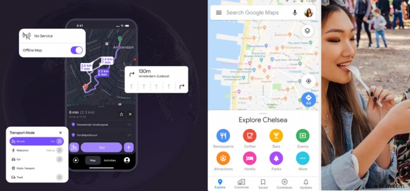 ค้นพบแอปการนำทางที่เน้นความเป็นส่วนตัวเป็นหลักซึ่งโดดเด่นกว่า Google Maps 