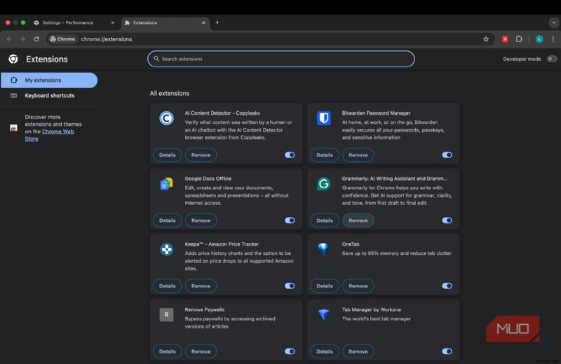 เหตุใดฉันจึงยกเลิกส่วนขยาย Chrome—และมันช่วยปรับปรุงประสบการณ์การท่องเว็บของฉันได้อย่างไร 