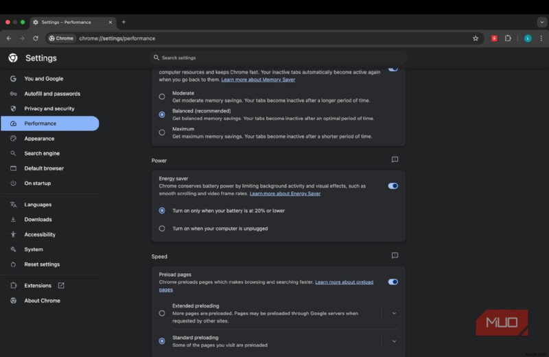 เพิ่มประสิทธิภาพ Chrome:การตั้งค่าสำคัญ 8 ประการที่ช่วยเพิ่มความเร็วในการท่องเว็บ 