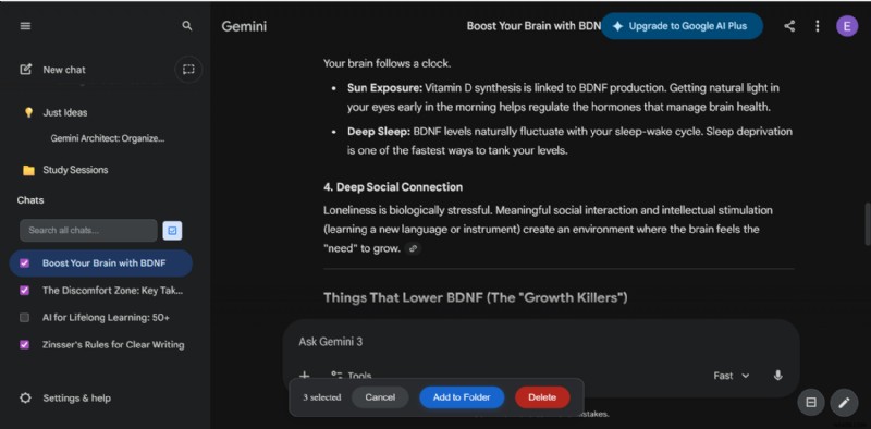 ปรับปรุง Google Gemini ด้วยส่วนขยาย Chrome อันทรงพลังนี้ 