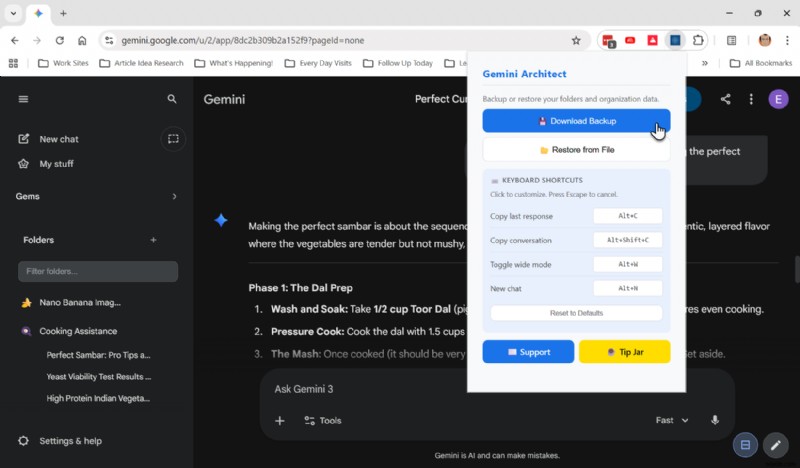 ปรับปรุง Google Gemini ด้วยส่วนขยาย Chrome อันทรงพลังนี้ 