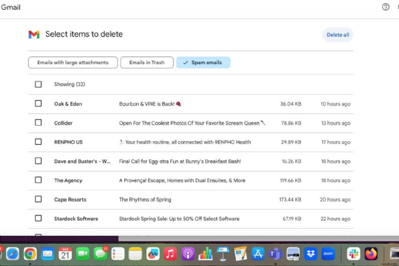 Google Alerts พื้นที่เก็บข้อมูลเหลือน้อย— ฉันค้นพบกิกะไบต์ที่ซ่อนอยู่ในโฟลเดอร์เดียว 