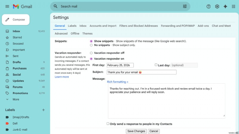 เรียกคืนวันทำงานของคุณ:การตั้งค่า Gmail ที่สำคัญ 5 ประการที่ช่วยเพิ่มประสิทธิภาพการทำงาน 