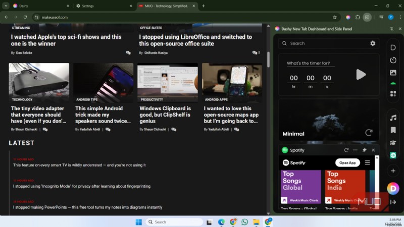 ฉันจะเปลี่ยนหน้าแท็บใหม่ของ Chrome ด้วยแดชบอร์ดอันทรงพลังได้อย่างไร และไม่ต้องมองย้อนกลับไปอีกเลย 