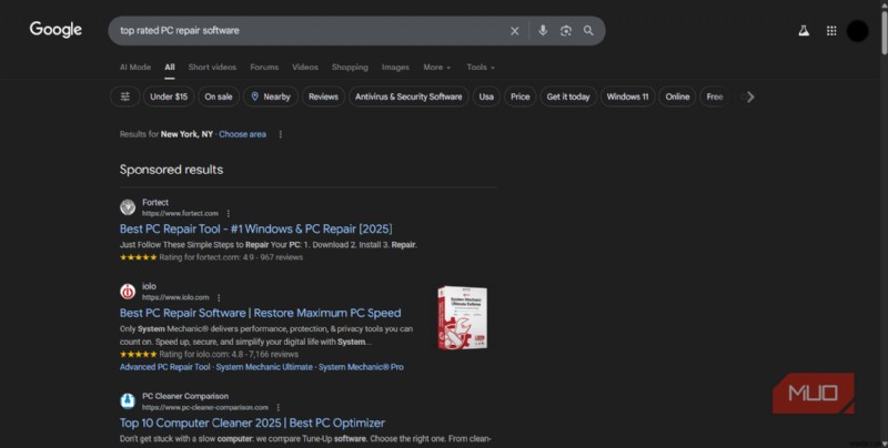 ฉันเปลี่ยนการค้นหาเริ่มต้นของเบราว์เซอร์จาก Google เป็น Niche Engine—นี่คือเหตุผลว่าทำไมจึงเป็นตัวเลือกที่เหมาะสม 