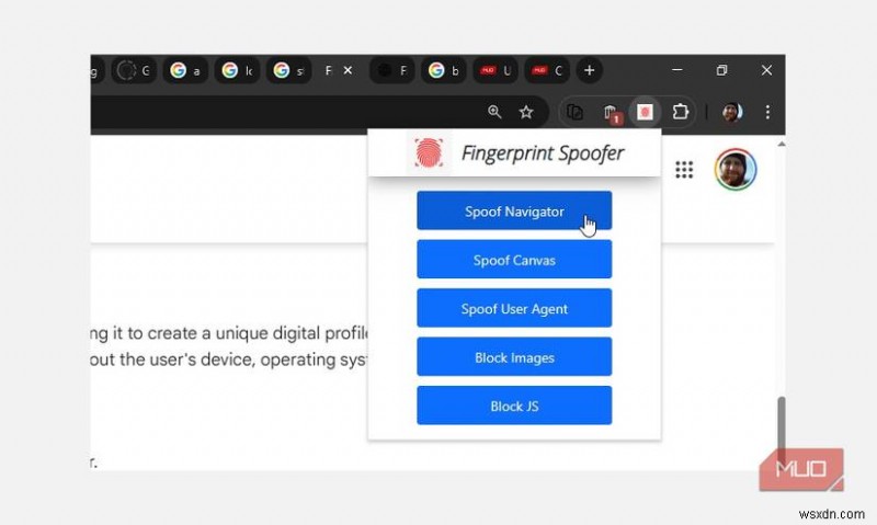 การท่องเว็บที่ปลอดภัยทำได้ง่าย:ส่วนขยาย Chrome ขนาดเล็กที่หยุดการพิมพ์ลายนิ้วมือโดยไม่รบกวนเว็บไซต์ 