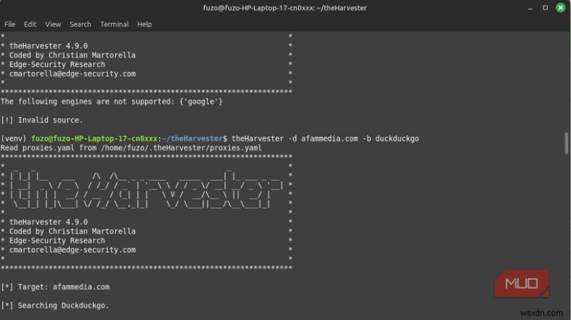 จัดทำแผนที่รอยเท้าออนไลน์ของคุณทันทีด้วยเครื่องมือ Linux ขั้นสูงนี้ 