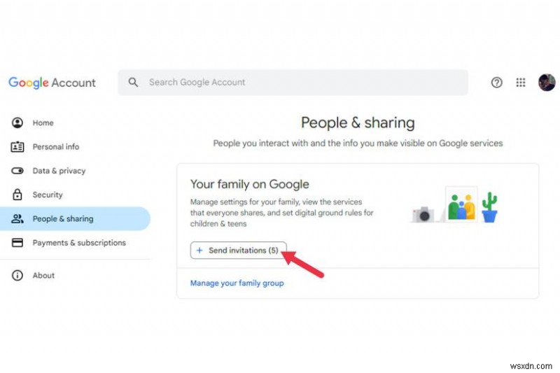 แบ่งปันพื้นที่เก็บข้อมูล Google One ของคุณกับสมาชิกในครอบครัวได้อย่างง่ายดาย 