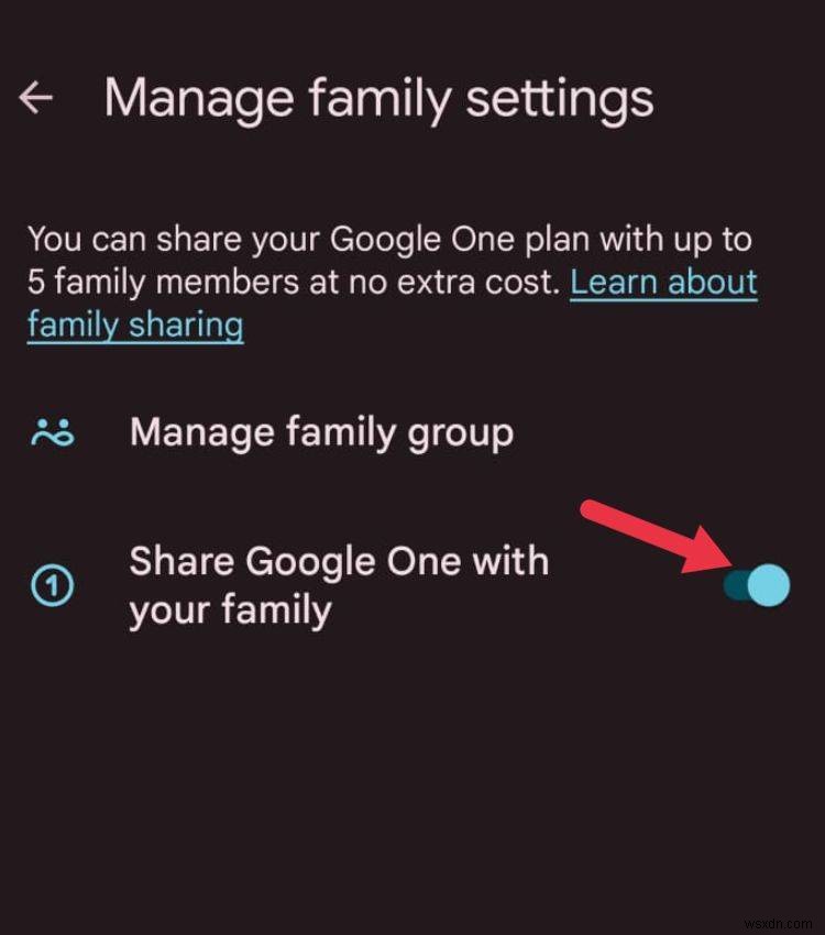 แบ่งปันพื้นที่เก็บข้อมูล Google One ของคุณกับสมาชิกในครอบครัวได้อย่างง่ายดาย 