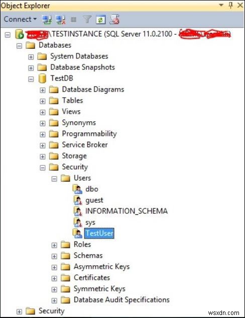 การกระจายอำนาจการอนุญาตของผู้ใช้ใน MS SQL Server:คู่มือปฏิบัติ 