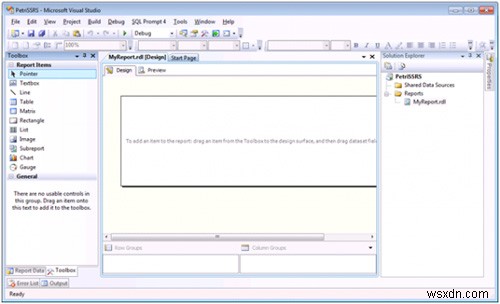 วิธีสร้าง แก้ไข และส่งออกรายงานใน SQL Server Reporting Services (SSRS) 