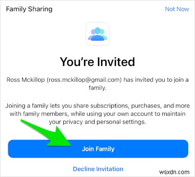 แชร์พื้นที่จัดเก็บข้อมูล iCloud ของคุณกับเพื่อนและครอบครัวได้อย่างง่ายดาย
