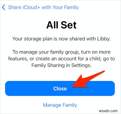 แชร์พื้นที่จัดเก็บข้อมูล iCloud ของคุณกับเพื่อนและครอบครัวได้อย่างง่ายดาย