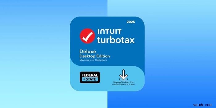 Amazon เสนอ TurboTax Deluxe ในราคา $56—ลด 30% ก่อนกำหนดเวลาภาษี 
