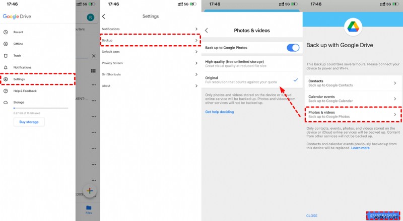 ถ่ายโอนภาพถ่ายสดจาก iPhone ไปยัง Android ในขณะที่รักษาการเคลื่อนไหวและเสียง 