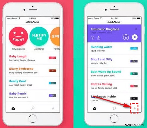 ดาวน์โหลดเสียงเรียกเข้า Zedge ไปยัง iPhone ของคุณ:คำแนะนำทีละขั้นตอน (มีหรือไม่มีพีซี)