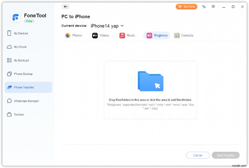 ซอฟต์แวร์โอนริงโทน iPhone ฟรีที่ดีที่สุดประจำปี 2026 – เรียบง่ายและปลอดภัย