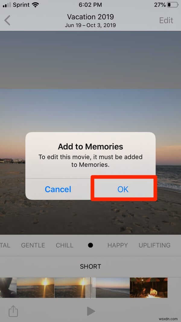 สองวิธีง่ายๆ ในการแบ่งปันความทรงจำ iPhone ของคุณเป็นวิดีโอ