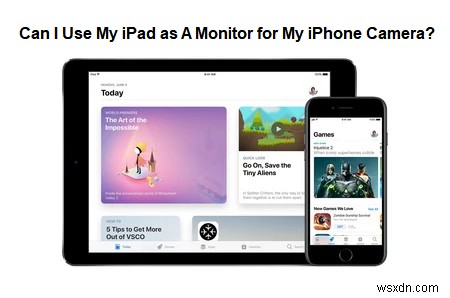 คู่มือปี 2026 ฉบับเต็ม:การใช้ iPad ของคุณเป็นหน้าจอกล้อง Live iPhone