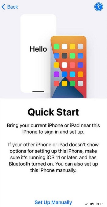 5 โซลูชั่นที่ได้รับการพิสูจน์แล้วเมื่อ iPhone Quick Start ล้มเหลวในการตรวจจับอุปกรณ์เก่าของคุณ
