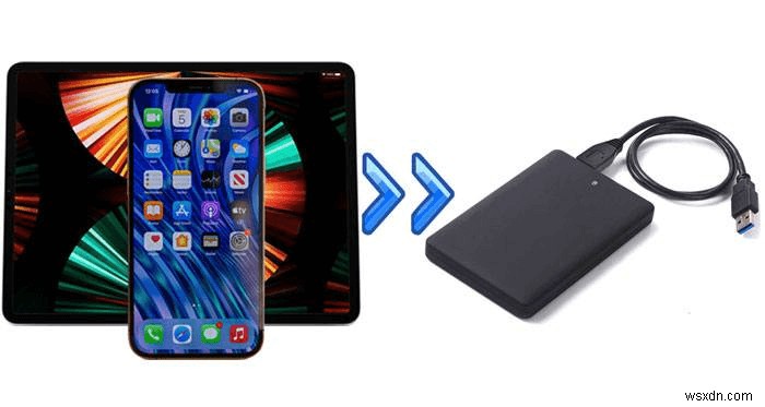 วิธีถ่ายโอนข้อมูลสำรอง iOS ของคุณไปยังไดรฟ์ภายนอกบน Mac และ Windows - 3 วิธีง่าย ๆ