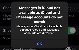 แก้ไขบัญชี iCloud และ iMessage ไม่ตรงกันบน iPhone - คำแนะนำทีละขั้นตอน