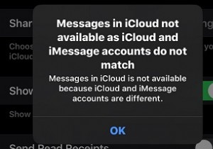 แก้ไขบัญชี iCloud และ iMessage ไม่ตรงกันบน iPhone - คำแนะนำทีละขั้นตอน 