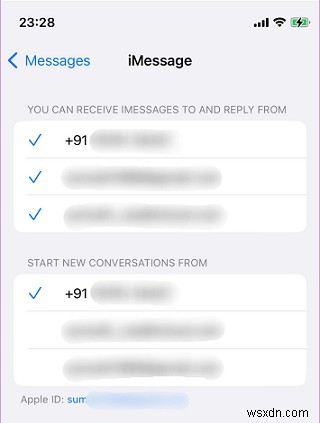 แก้ไขบัญชี iCloud และ iMessage ไม่ตรงกันบน iPhone - คำแนะนำทีละขั้นตอน