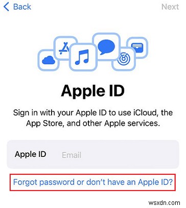ตั้งค่า iPhone ของคุณอย่างรวดเร็วโดยไม่ต้องใช้ Apple ID