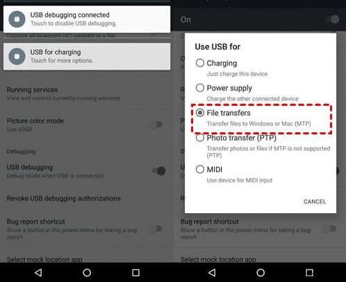 แก้ไขปัญหาการเชื่อมต่อการถ่ายโอนไฟล์ Android บน macOS 