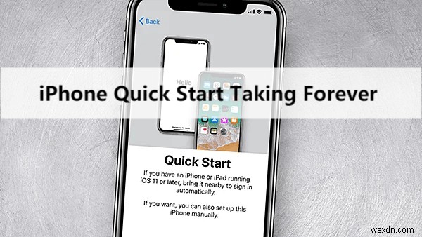 การถ่ายโอนเริ่มต้นอย่างรวดเร็วปี 2026:แก้ไขการถ่ายโอนข้อมูล iPhone-to-iPhone ที่ช้า 