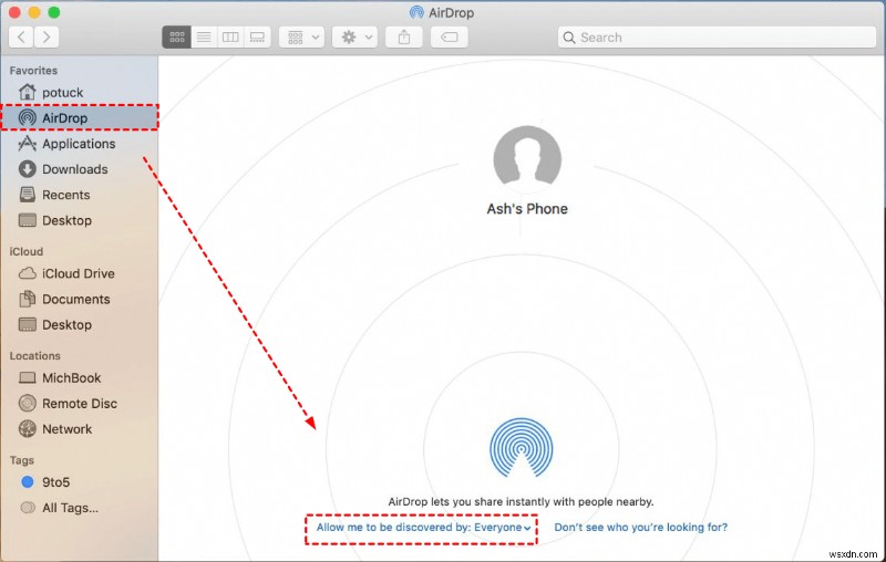 ทีละขั้นตอน:ถ่ายโอน PDF ไปยัง iPhone/iPad ผ่าน AirDrop 