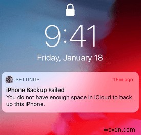 วิธีแก้ไขการสำรองข้อมูล iCloud ล้มเหลวแม้จะมีพื้นที่เหลือเฟือ 