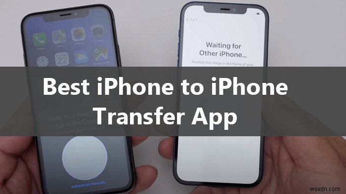 แอพถ่ายโอน iPhone ไปยัง iPhone 5 อันดับแรกสำหรับการย้ายข้อมูลที่ราบรื่น 
