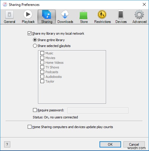 แบ่งปันคลัง iTunes ของคุณระหว่างผู้ใช้สองคนใน 3 ขั้นตอนง่ายๆ 