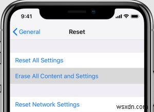 วิธีลบเนื้อหาและการตั้งค่าทั้งหมดบน iPhone ของคุณอย่างปลอดภัย 