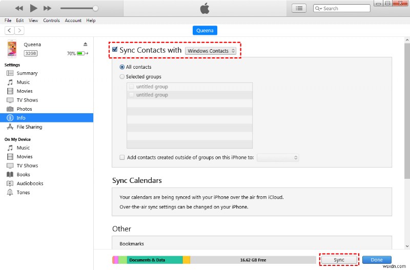 พิมพ์รายชื่อ iPhone ทั้งหมดที่ไม่มี iCloud - 3 วิธีง่าย ๆ