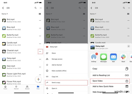 วิธีบันทึกวิดีโอ Google Drive โดยตรงไปยัง iPhone Camera Roll ของคุณ 
