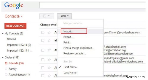 วิธีนำเข้าผู้ติดต่อ CSV ไปยังโทรศัพท์ Android ของคุณใน 3 ขั้นตอนง่ายๆ 
