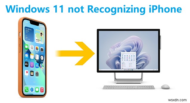 การแก้ไขง่าย ๆ 5 อันดับแรก:เมื่อ Windows 11/10 ไม่รู้จัก iPhone ของคุณ 