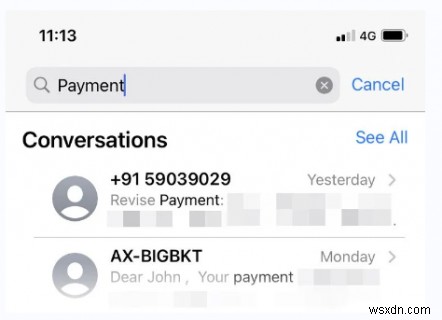 ค้นหาข้อความ iPhone ที่เก็บถาวรอย่างรวดเร็ว—ไม่จำเป็นต้องเลื่อน