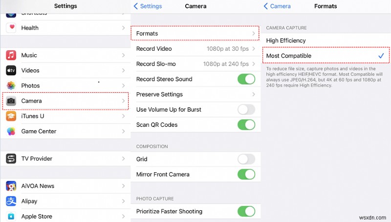 แก้ไขข้อผิดพลาดรูปแบบไฟล์ที่ไม่รู้จักเมื่อนำเข้ารูปภาพ iPhone ไปยัง Mac