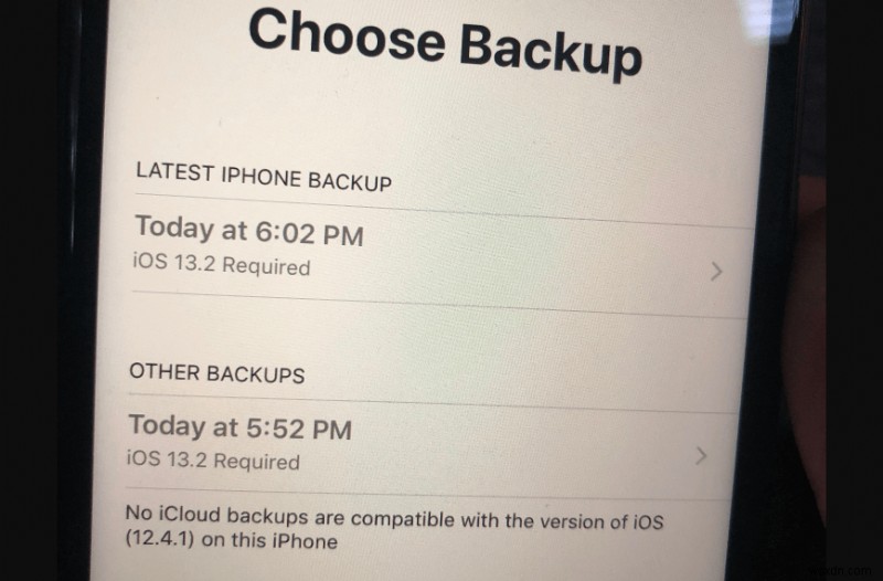 แก้ไขปัญหาความเข้ากันได้ของการสำรองข้อมูล iCloud เมื่ออัพเกรด iOS