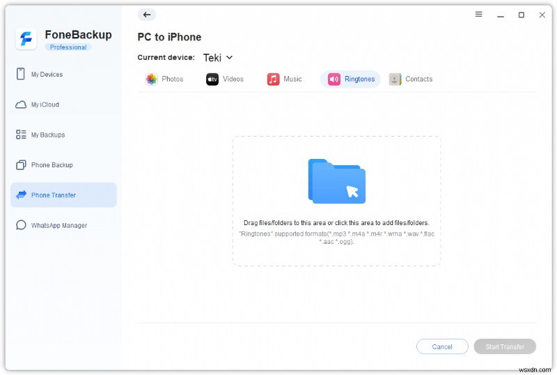 ถ่ายโอนเสียงเรียกเข้า Android ไปยัง iPhone:คำแนะนำทีละขั้นตอนอย่างง่าย 