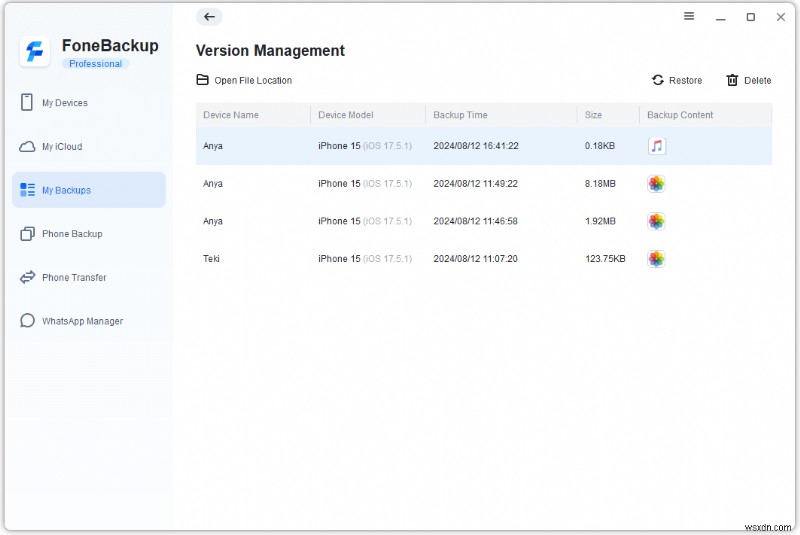 ซอฟต์แวร์สำรองข้อมูล iPod ที่ดีที่สุด:สำรองข้อมูล iPod Touch ของคุณไปยังคอมพิวเตอร์ของคุณอย่างปลอดภัย 
