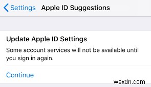 แก้ไขปัญหาการอัปเดต Apple ID บน iPhone, iPad และ Mac - 6 การแก้ไขที่มีประสิทธิภาพ 
